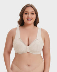 SheCurve®Front Closure '5D' Shaping  Wireless Bra