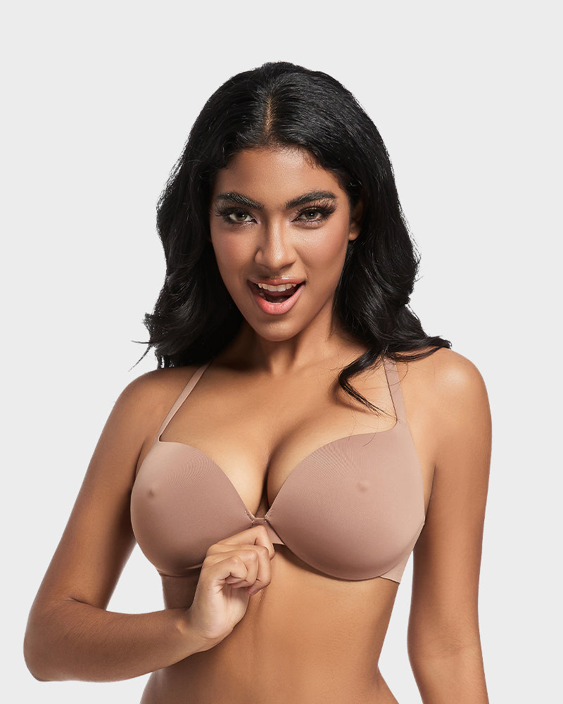 SheCurve®Nipple Push-Up Bra - Skin