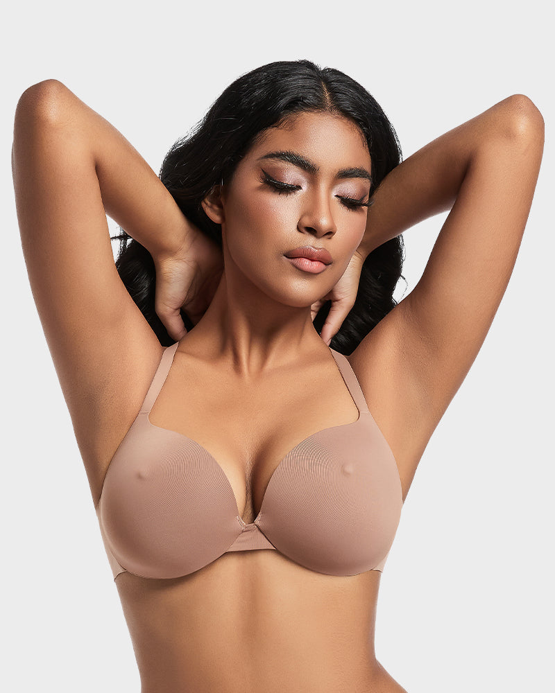 SheCurve®Nipple Push-Up Bra - Skin