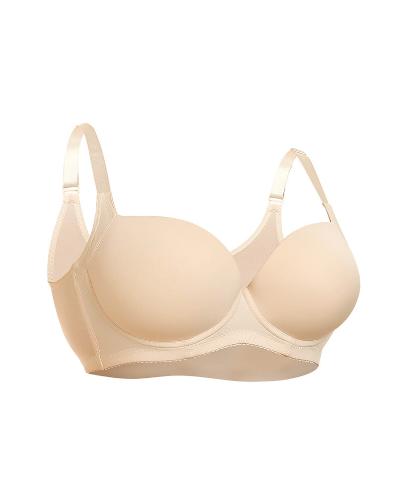 SheCurve®Comfy Smoothing Push-Up T-Shirt Bra