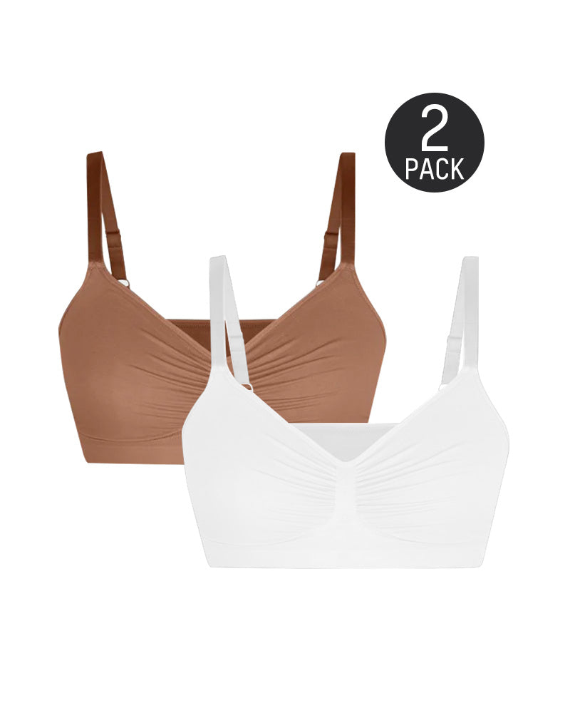 SheCurve® Women's Full Coverage Non-Padded Wireless Sculpt Bra