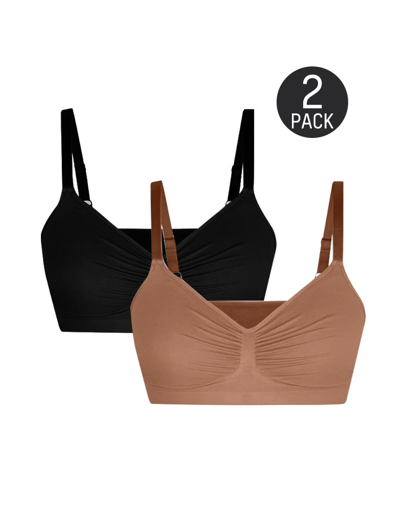 SheCurve® Women's Full Coverage Non-Padded Wireless Sculpt Bra