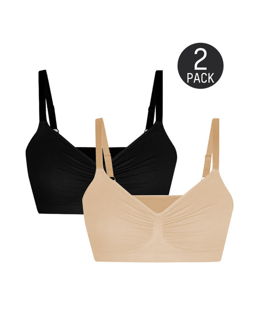 SheCurve® Women's Full Coverage Non-Padded Wireless Sculpt Bra