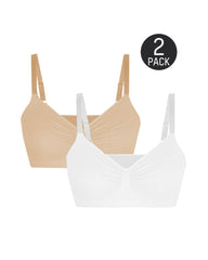 SheCurve®Full Coverage Non-Padded Wireless Sculpt Bra