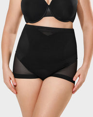 High Waist Mesh Shaping Panty