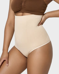 High Waist Tummy Control Thong (2 Pack)