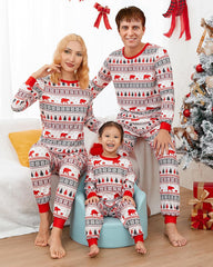 Christmas Pattern Family Matching Pajama Set