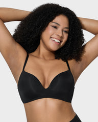 Seamless One-Piece Molded Wireless Bra