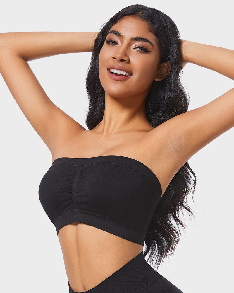 Seamless Comfort Non-Padded Strapless Bandeau Bra