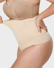 High Waist Tummy Control Thong (2 Pack)