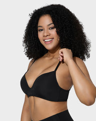 Seamless One-Piece Molded Wireless Bra