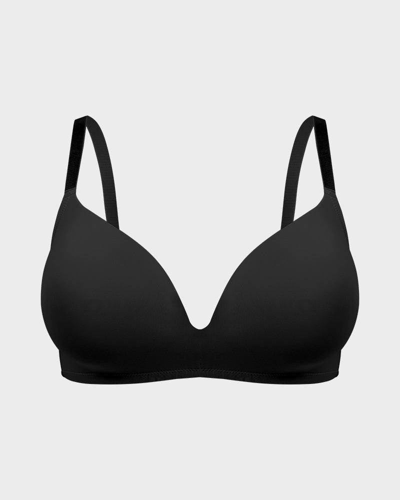 Seamless One-Piece Molded Wireless Bra