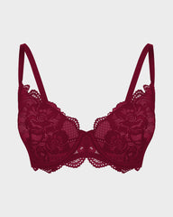 Lace Full Coverage Push Up Bra