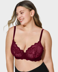 Lace Full Coverage Push Up Bra