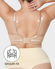 Seamless One-Piece Molded Wireless Bra