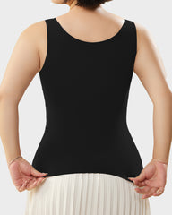 Built-In Bra Push Up Thickened Thermal Tank Top