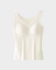 Built-in Bra Thickened Warm Thermal Tank Top