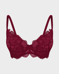 Lace Full Coverage Push Up Bra