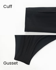 Long Sleeve Front Tie Swimsuit with Built-In Shapewear