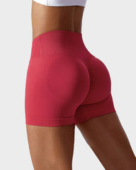 V-Cross Waist Butt Lifting Fitness Shorts