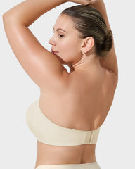 Full Support Non-Slip Convertible Bandeau Bra