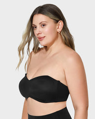 Full Support Non-Slip Convertible Bandeau Bra