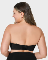 Full Support Non-Slip Convertible Bandeau Bra