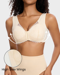 SheCurve®Front Closure '5D' Shaping  Wireless Bra