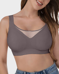 Mesh Front Contouring Bra