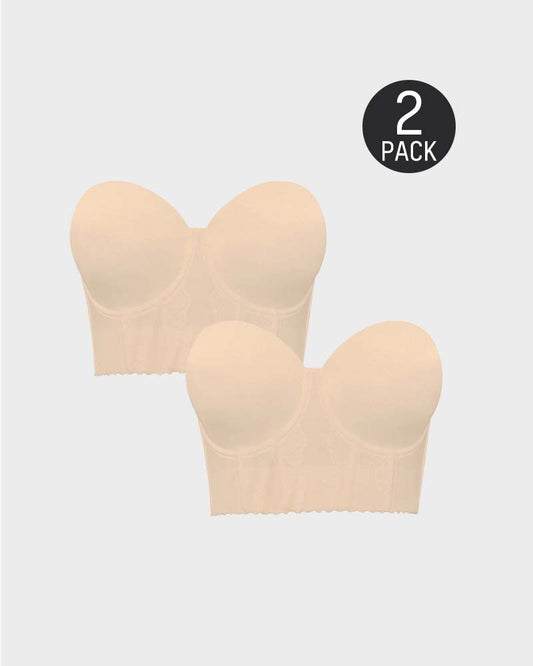 SheCurve® The Low Back Strapless Bra