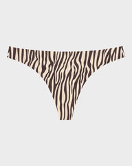 SheCurve®Low-Rise Animal Print Seamless Thong Panty