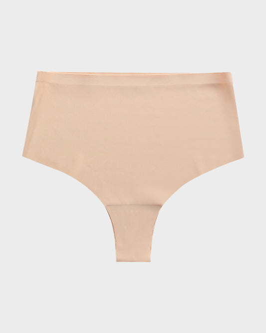 SheCurve®Mid-Rise Seamless Thong Panty