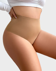 SheCurve®Seamless High-Rise Tummy Control Shaping Thong Panty