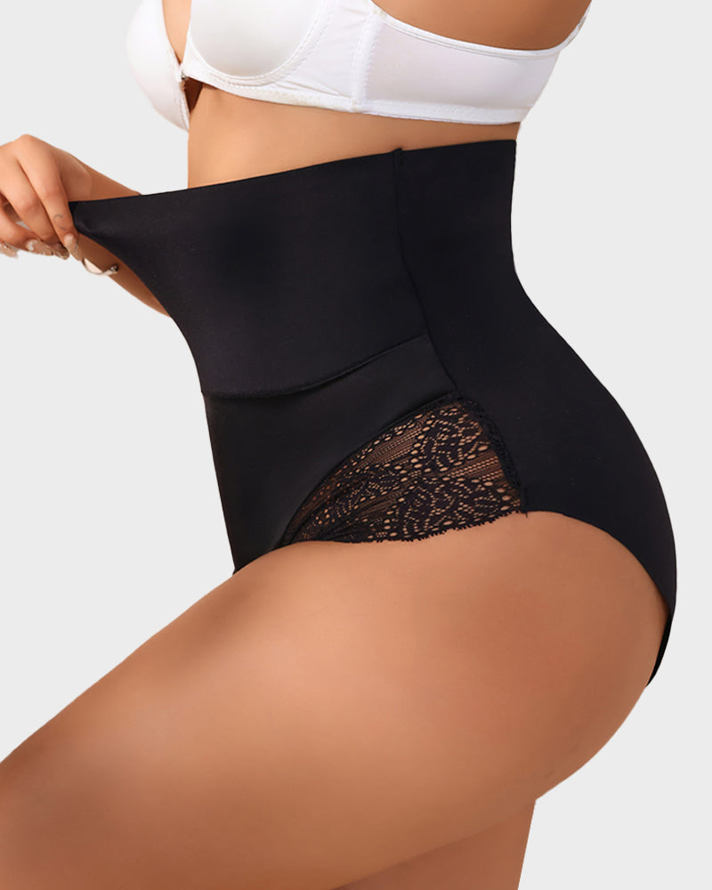 SheCurve® Lace-Trim Shaping Brief Panty