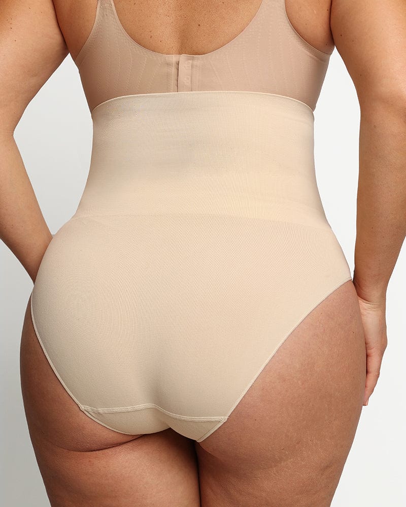 High Waist Tummy Control Shaping Brief Panty (2 Pack)