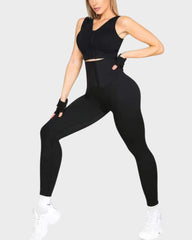 SheCurve® Eco-comfort Waistband Leggings