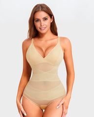 SheCurve® V Neck Mesh Breathable Shapewear