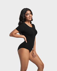 SheCurve®Comfy Sculpt Round Neck T-Shirt Bodysuit