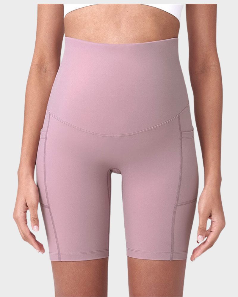 SheCurve® Ultra-Soft Stretchy Maternity Yoga Shorts