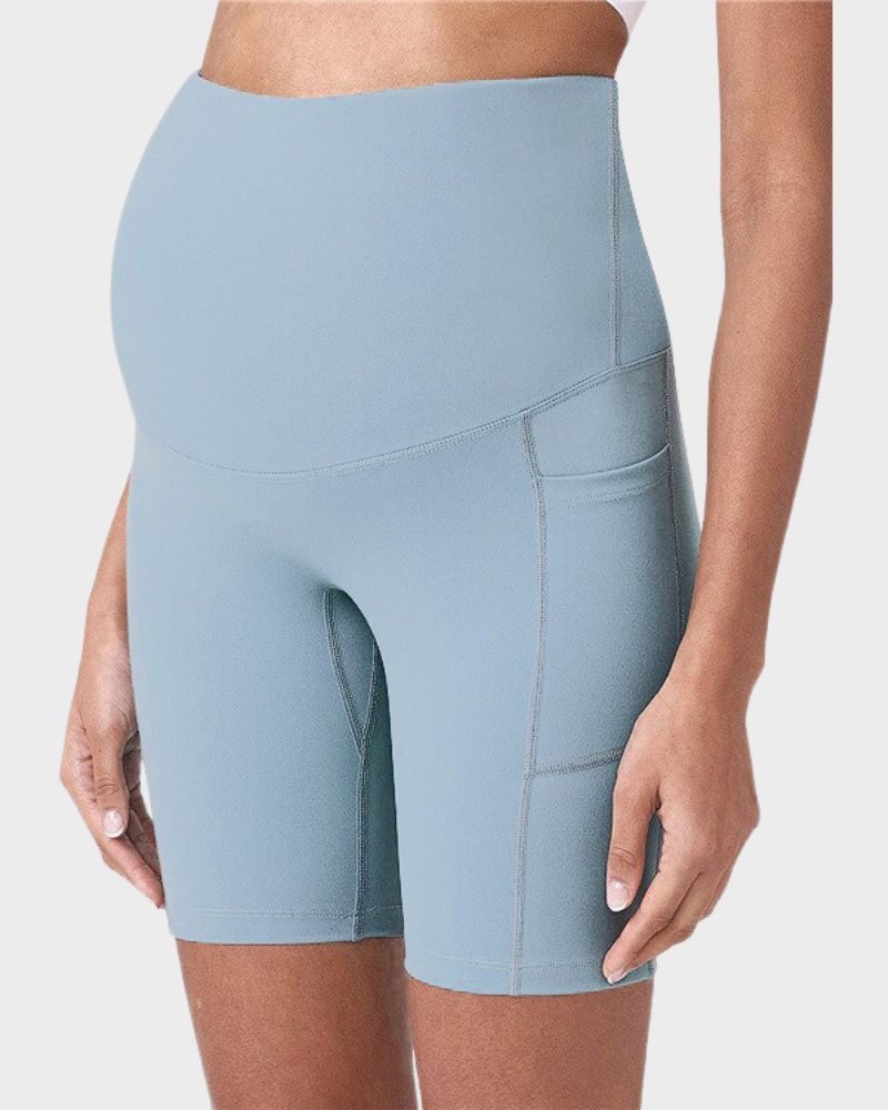 SheCurve® Ultra-Soft Stretchy Maternity Yoga Shorts