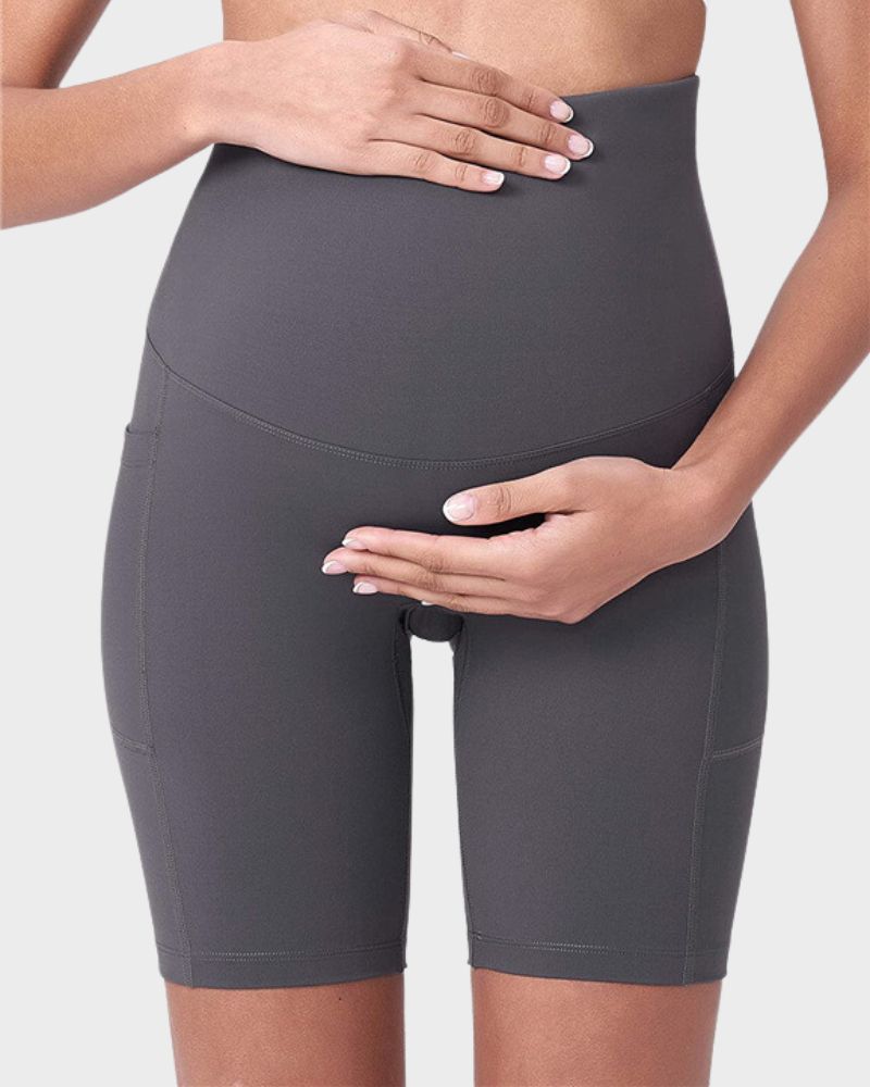 SheCurve® Ultra-Soft Stretchy Maternity Yoga Shorts