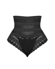 SheCurve®High Waist Lace Mesh Tummy Control Shaping Panty