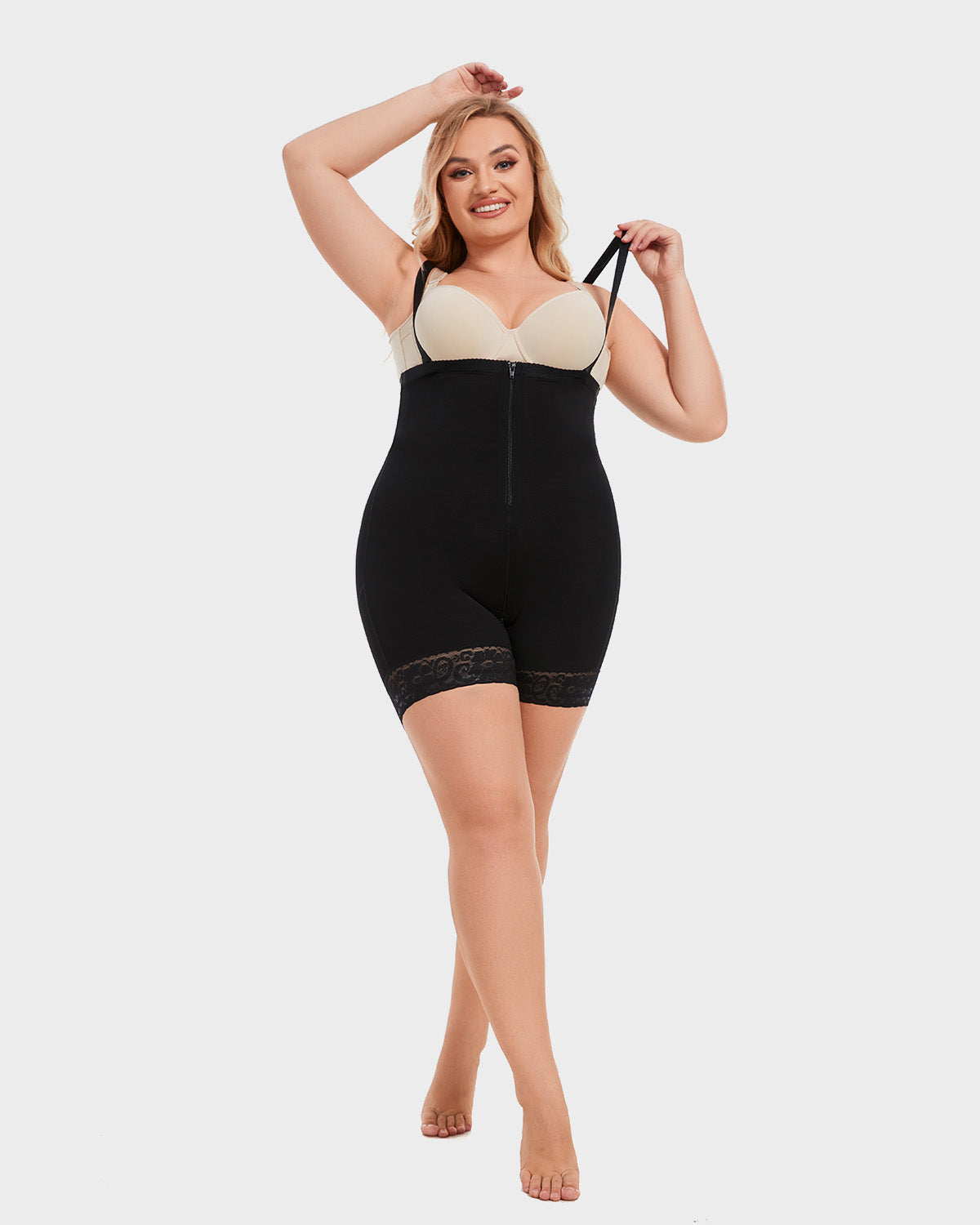 SheCurve® Open Bust Tummy Control Body Shaper