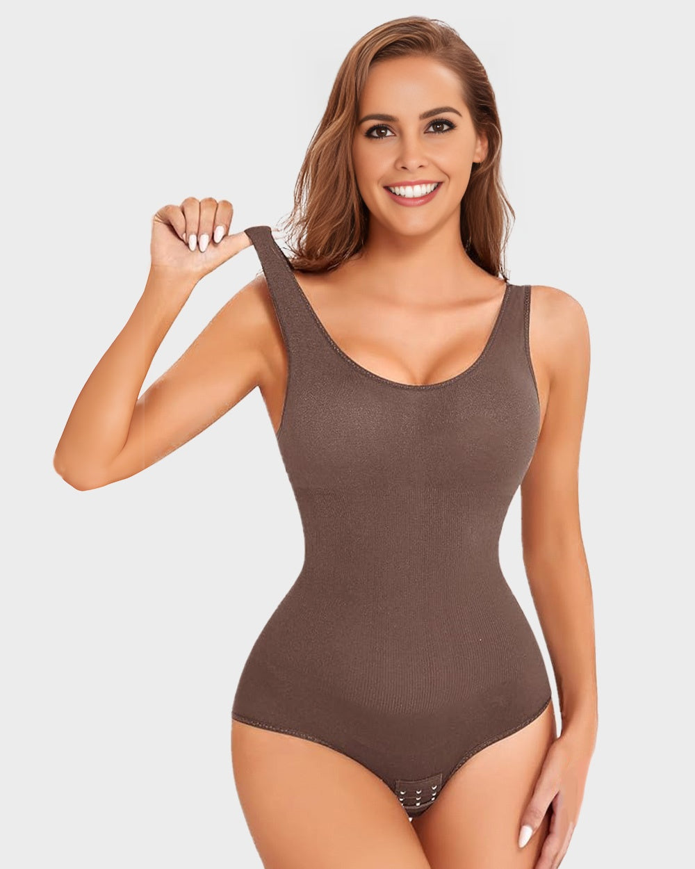 SheCurve® Smoothing Seamless Tank Top Bodysuit