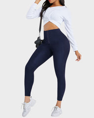 SheCurve® High Waist Stretch Yoga Leggings