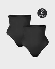 High Waist Tummy Control Thong (2 Pack)