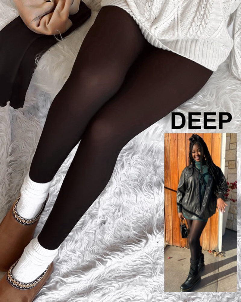 SheCurve® Translucent Fleece Lined Tights