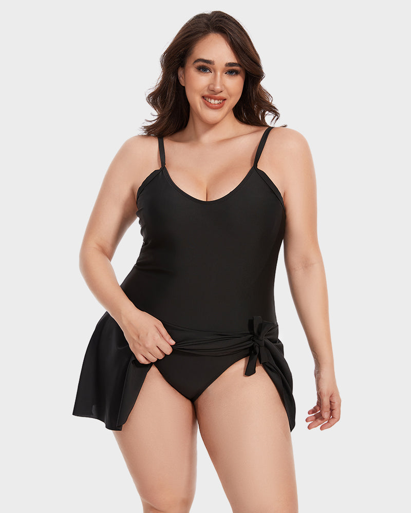 SheCurve® Plus Size One Piece Swimsuit