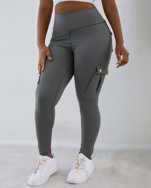 SheCurve® Pocket Design Butt Lifting Active Leggings