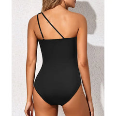 SheCurve® One Shoulder One Piece Swimsuit